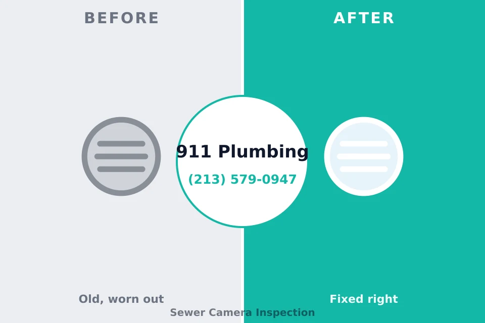 Before and after: plumbing company Riverdale, GA